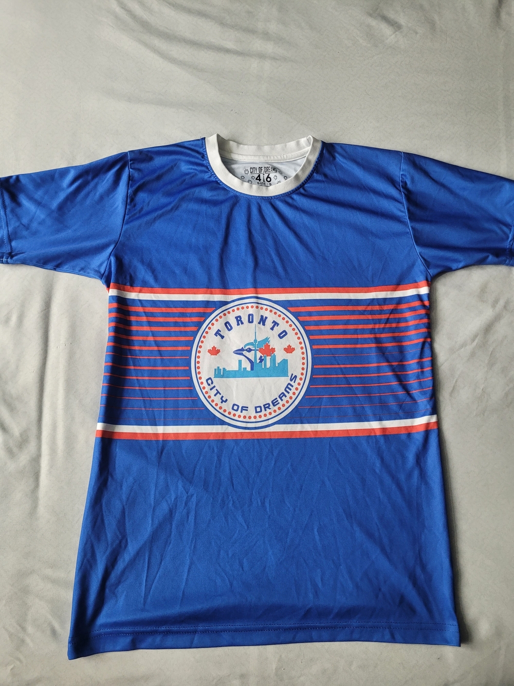 Toronto Blue Jays City of Dreams Blue Graphic Tee